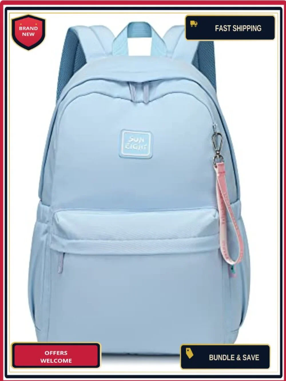 30L Laptop Backpack for Teens College Students Water Resistant Padded